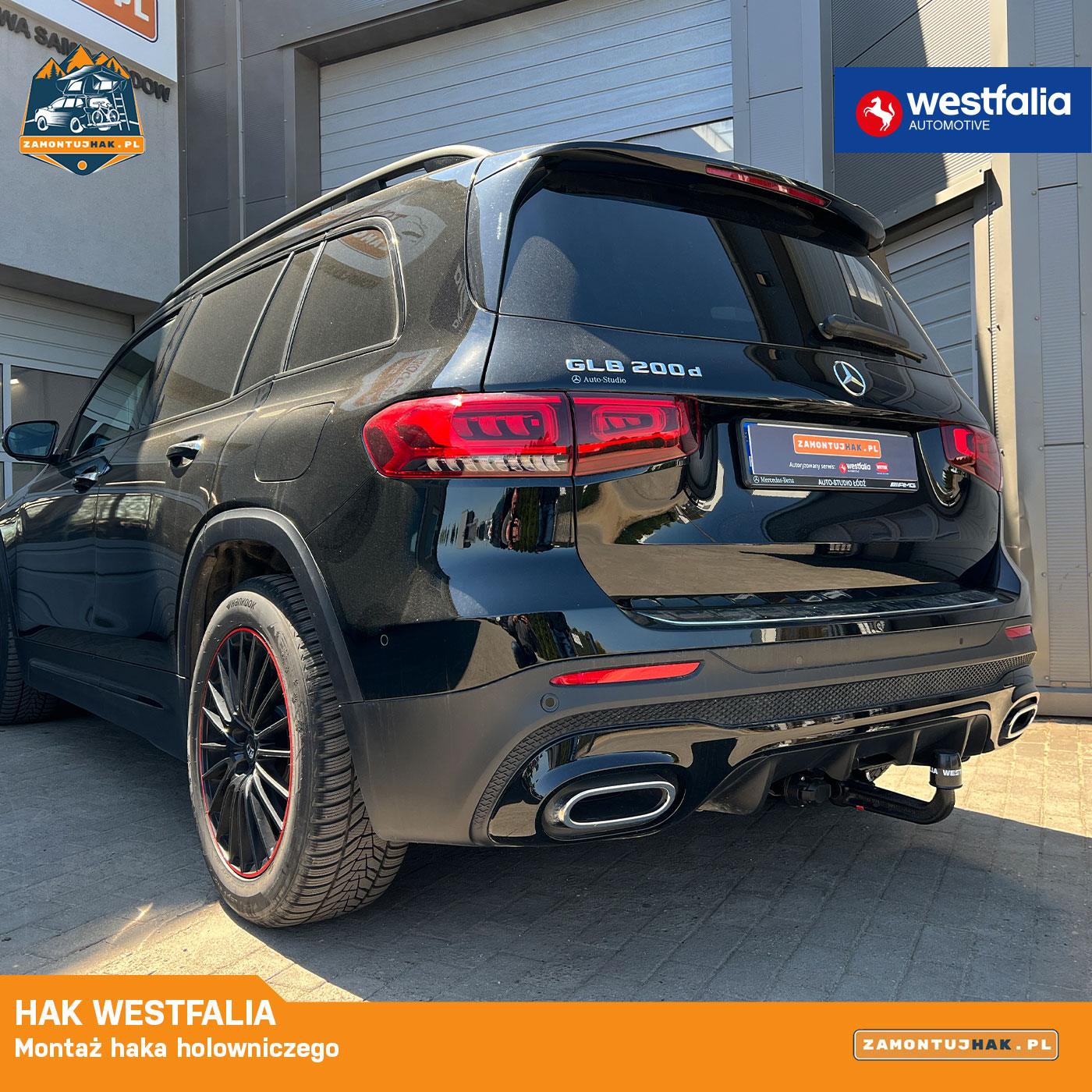 mercedes glb z hakiem holwoniczym